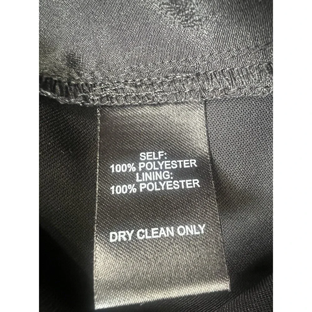Lulus Black V Neck Wide Leg Jumpsuit Sz Small - Picture 5 of 15